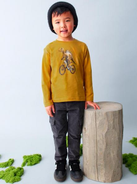 Mayoral Camiseta M/L "Dino" 15-04087-030 Mostaza [2]
