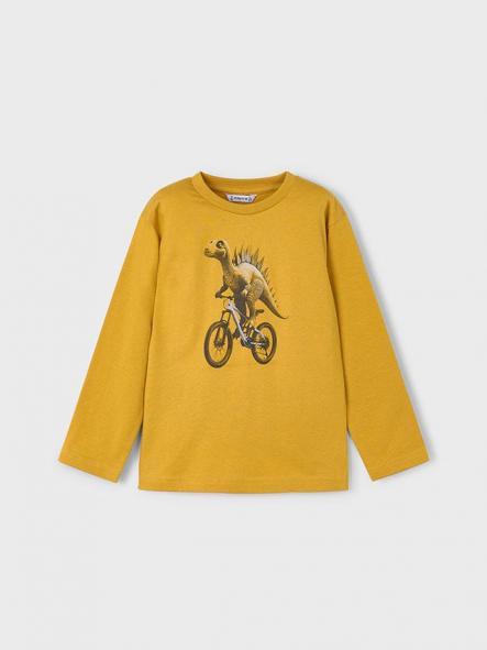 Mayoral Camiseta M/L "Dino" 15-04087-030 Mostaza [3]