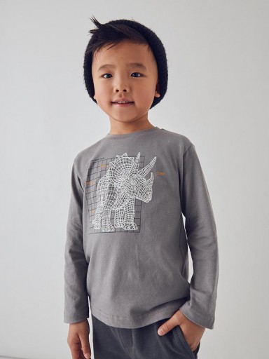 Mayoral camiseta 15-04088-035 Gris