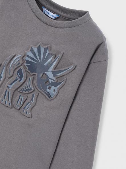 Mayoral Camiseta M/L Embossed 15-04089-043 Gris [2]