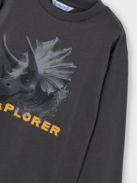 Mayoral Camiseta M/L "Explorer" 15-04090-046 Pizarra [5]
