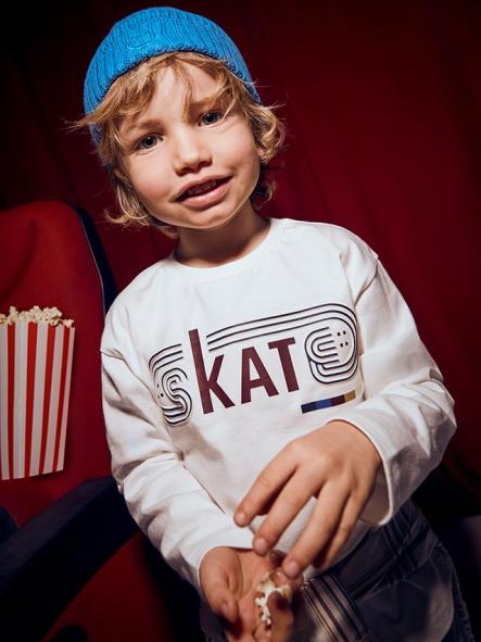 Mayoral Camiseta M/L Skate  15-04092-074 Nata