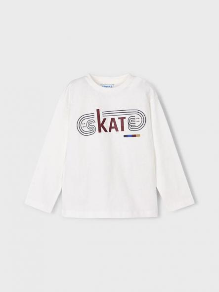 Mayoral Camiseta M/L Skate  15-04092-074 Nata [2]