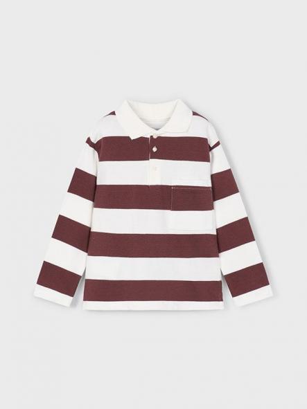 Mayoral Polo M/L Rayas 15-04119-015 Ciruela [2]