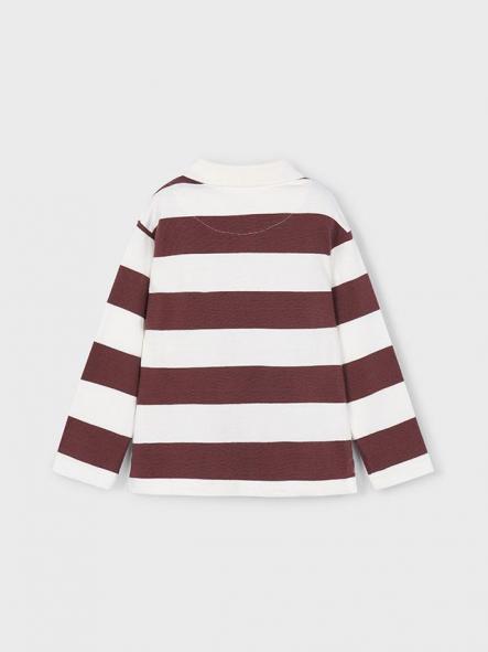 Mayoral Polo M/L Rayas 15-04119-015 Ciruela [3]
