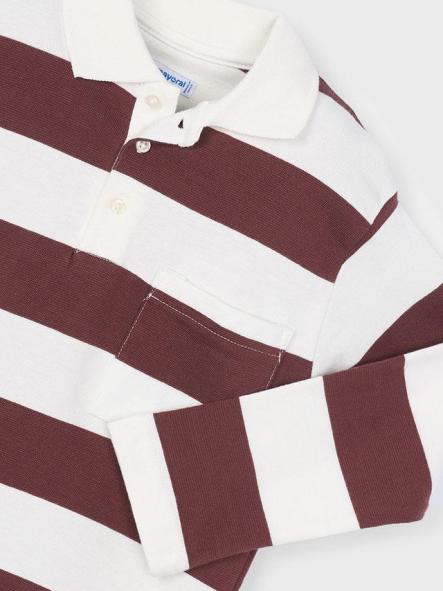 Mayoral Polo M/L Rayas 15-04119-015 Ciruela [4]
