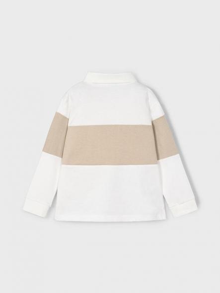 Mayoral Polo M/L Color Block 15-04121-020 Nata [3]