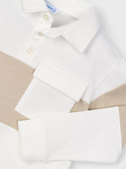 Mayoral Polo M/L Color Block 15-04121-020 Nata [4]