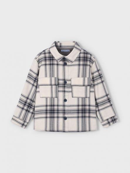 Mayoral Sobre Camisa Cuadros 15-04123-030 Gris [2]