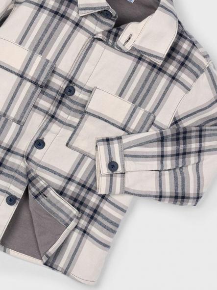 Mayoral Sobre Camisa Cuadros 15-04123-030 Gris [4]