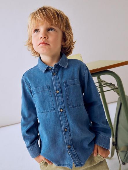 Mayoral Camisa M/L Denim 15-04126-070 Medio
