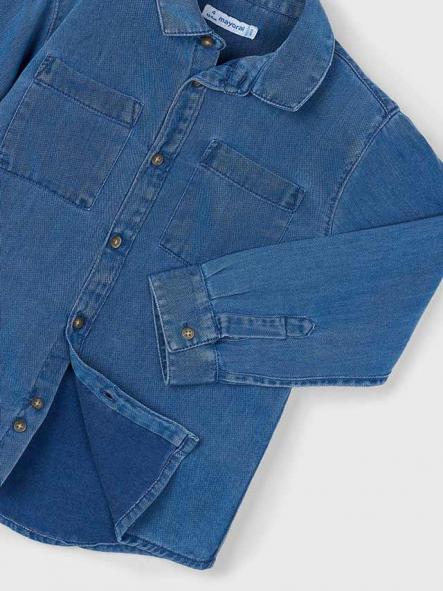 Mayoral Camisa M/L Denim 15-04126-070 Medio [4]