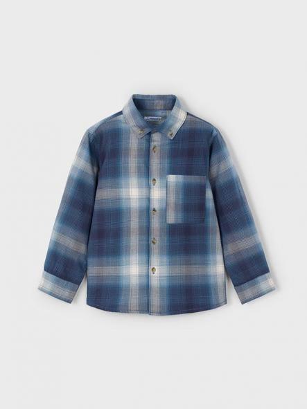 Mayoral Camisa M/L Cuadros 15-04127-003 Marino [3]