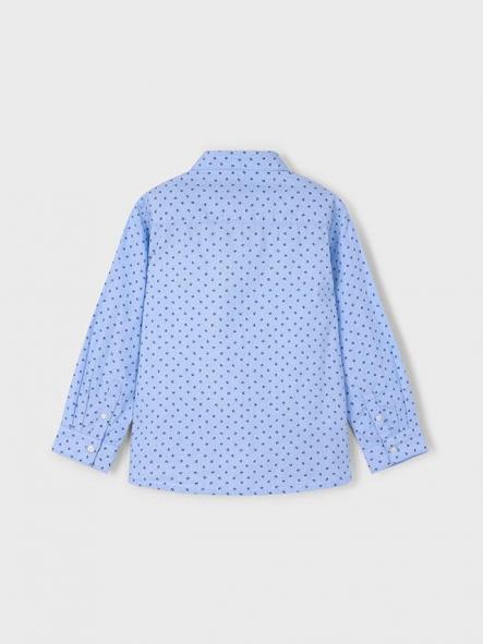 Mayoral Camiseta M/L Estampada 15-04129-038 Celeste [1]