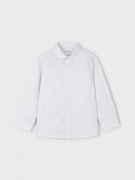 Mayoral Camiseta M/L Estampada 15-04129-039 Blanco