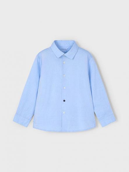 Mayoral Camisa M/L Formal Wear 15-04130-074 Celeste