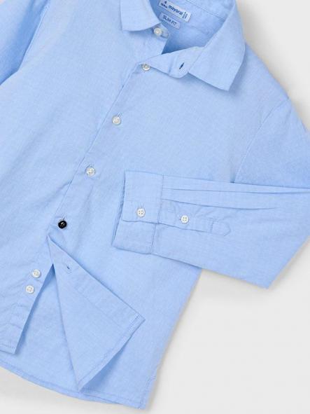 Mayoral Camisa M/L Formal Wear 15-04130-074 Celeste [2]