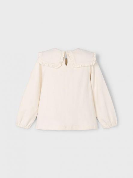 Mayoral Blusa Punto Cuello Volantes 15-04134-031 Macchiato [1]