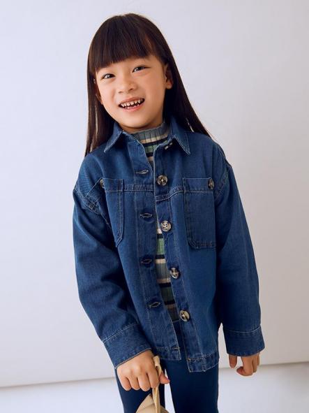 Mayoral Sobre Camisa Denim Fluida 15-04135-077 Oscuro