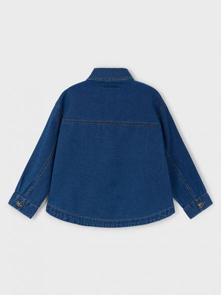 Mayoral Sobre Camisa Denim Fluida 15-04135-077 Oscuro [4]