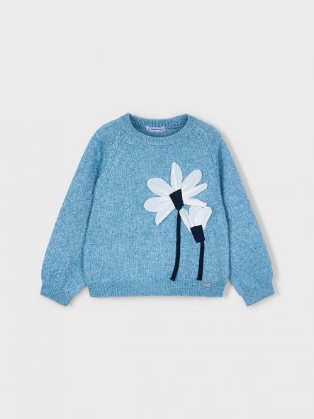 Mayoral Jersey Flores Aplique 15-04308-090 Oceano