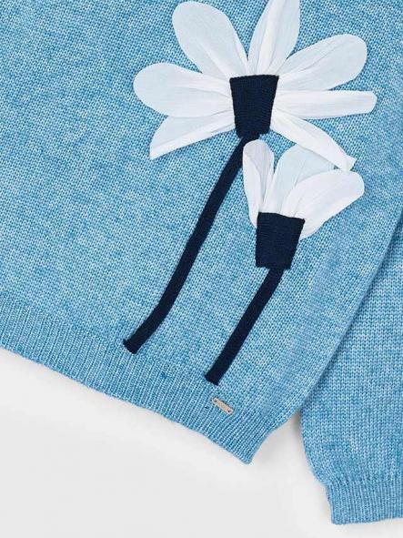 Mayoral Jersey Flores Aplique 15-04308-090 Oceano [2]
