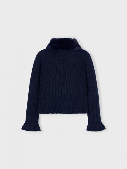 Mayoral Rebeca Tricot Cuello Pelo 15-04311-015 Marino [1]