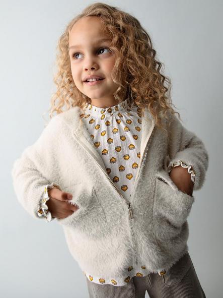 Mayoral Canguro Tricot Pelo 15-04316-010 Almendra