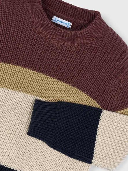 Mayoral Jersey Blocking 15-04379-047 Ciruela [5]