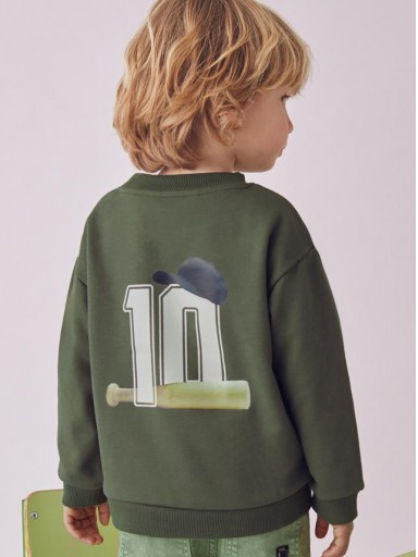 Mayoral Pullover Print Espalda 15-04401-027 Oliva [1]