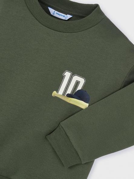 Mayoral Pullover Print Espalda 15-04401-027 Oliva [5]
