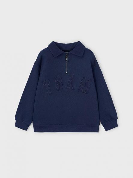 Mayoral Pullover Cuello Polo 15-04402-031 Azul [1]