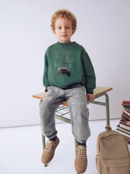 Mayoral Pullover Serigrafia "Coche" 15-04404-035 Abeto [2]