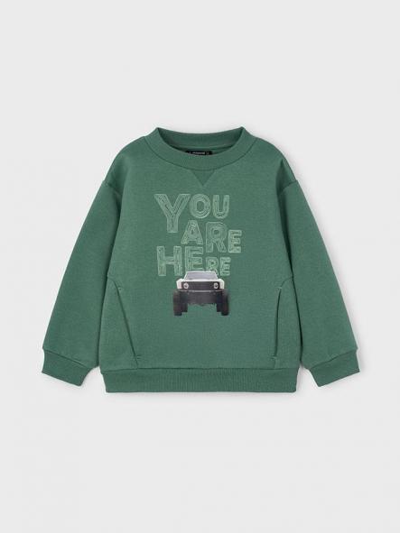 Mayoral Pullover Serigrafia "Coche" 15-04404-035 Abeto [3]