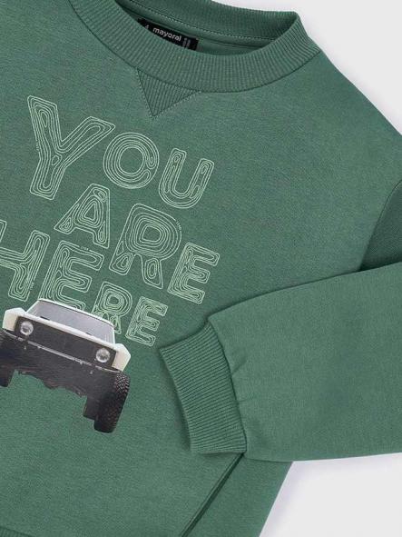 Mayoral Pullover Serigrafia "Coche" 15-04404-035 Abeto [5]