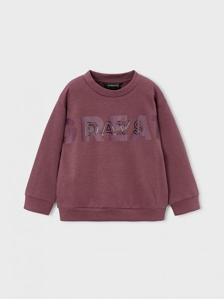Mayoral Pullover "Great Days" 15-04406-041 Ciruela