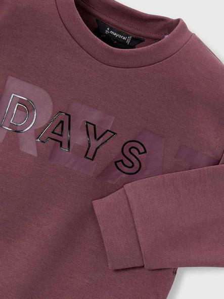 Mayoral Pullover "Great Days" 15-04406-041 Ciruela [2]