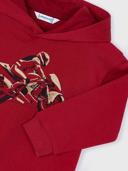 Mayoral Pullover Print Relieve 15-04407-066 Rojo [4]