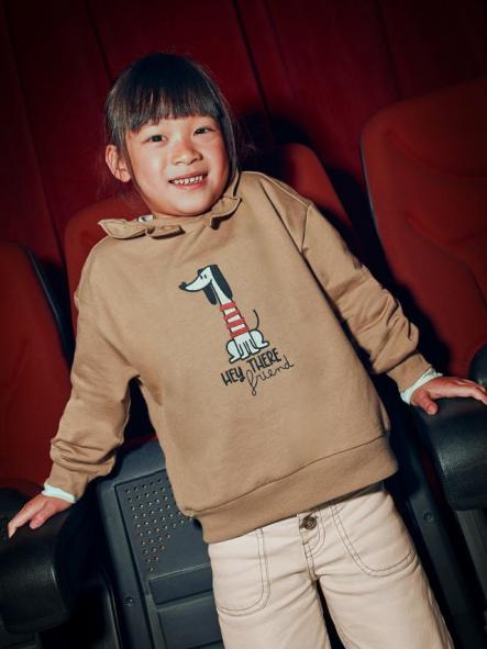 Mayoral Pullover Cuello Volante 15-04430-029 Camel [1]