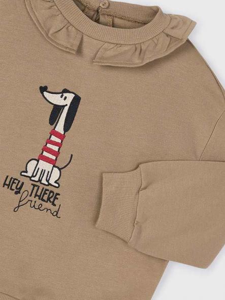 Mayoral Pullover Cuello Volante 15-04430-029 Camel [4]