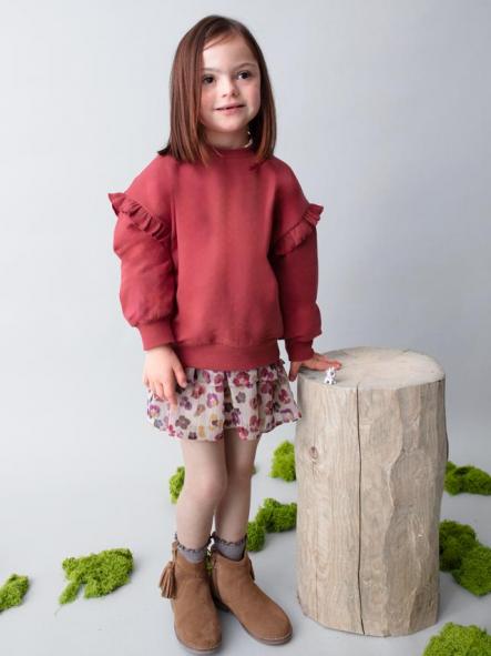 Mayoral Pullover Volante Mangas 15-04433-034 Cereza [2]
