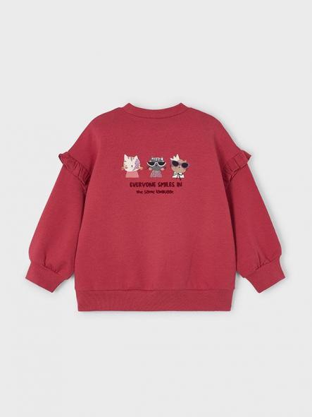 Mayoral Pullover Volante Mangas 15-04433-034 Cereza [4]