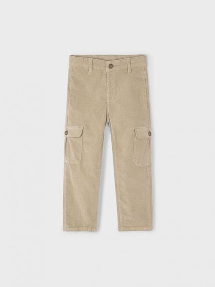 Mayoral Pantalón Cargo Pana 15-04564-049 Trigo [1]