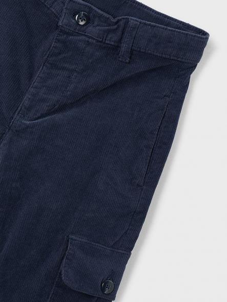 Mayoral Pantalón Cargo Pana 15-04564-051 Azul [2]