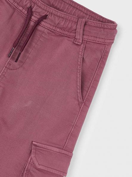 Mayoral Pantalón Cargo Soft 15-04567-058 Berenjena [4]