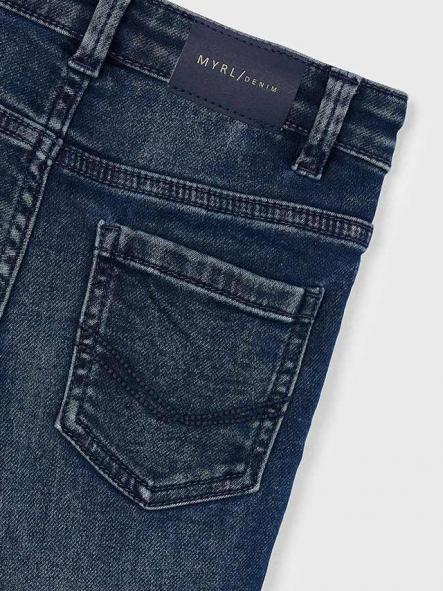 Mayoral Pantalón Soft Denim 15-04571-071 Blue.Black [3]