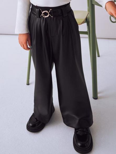 Mayoral Pantalon Largo Pu Wide Leg 15-04574-070 Negro [1]