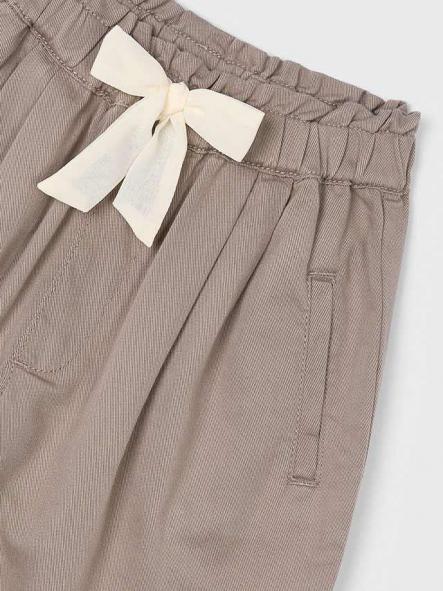 Mayoral Pantalón Fluido Paperbag 15-04577-016 Topo [4]
