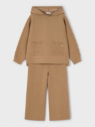 Mayoral Conjunto Pantalón Largo Tricot 15-04580-089 Camel [2]