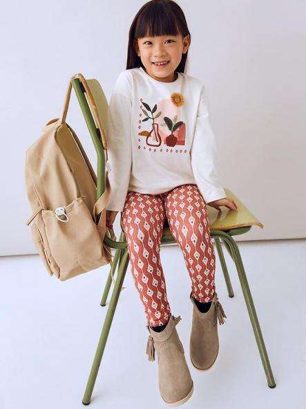Mayoral Conjunto Leggings Estampado 15-04719-021 Tandoori